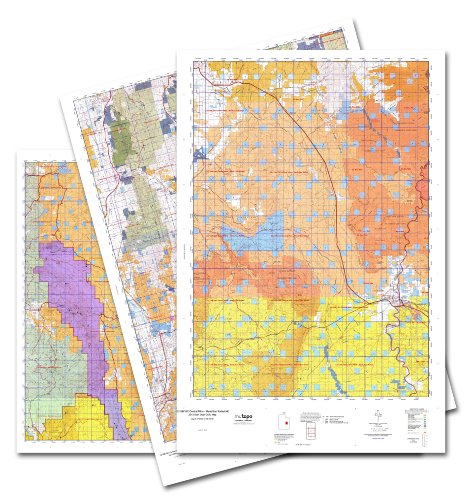 MyTopo GMU Public Land Hunting Map