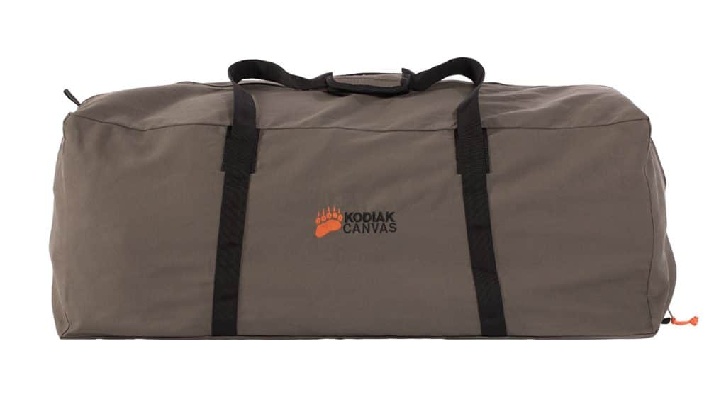 Carrying bag for the Kodiak canvas Z-Top Storage Bag