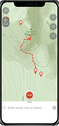 Bivystick location tracker