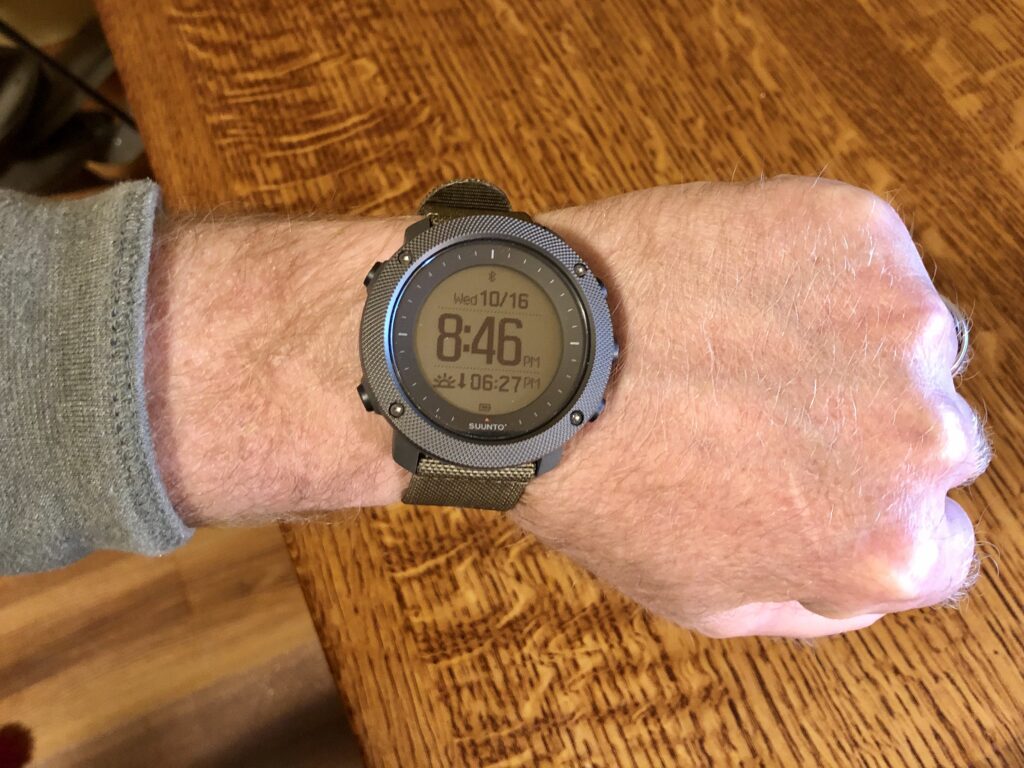 Suunto traverse alpha store stealth battery life