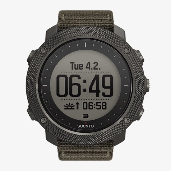 Suunto Traverse Alpha in watch mode 