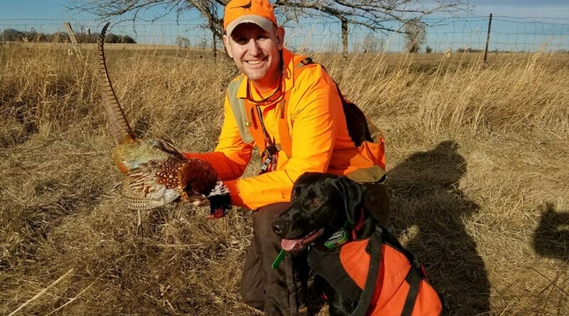 Matt Kucharski pheasant hunting