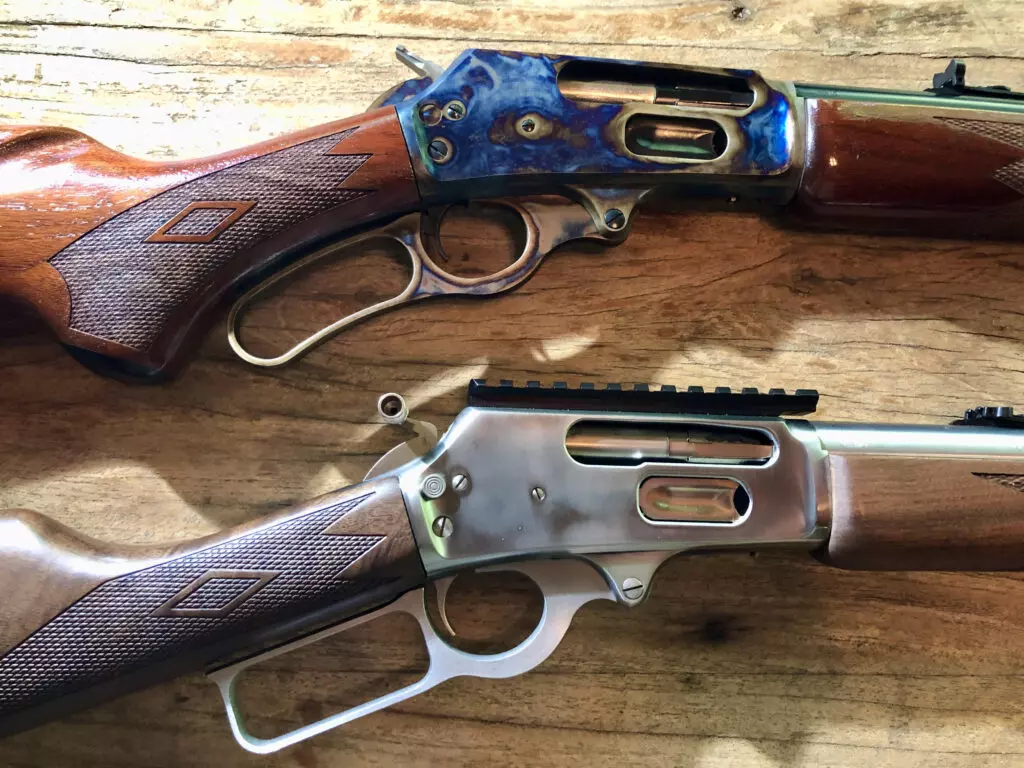 Turnbull Marlin 1895 and a Marlin 1895GS