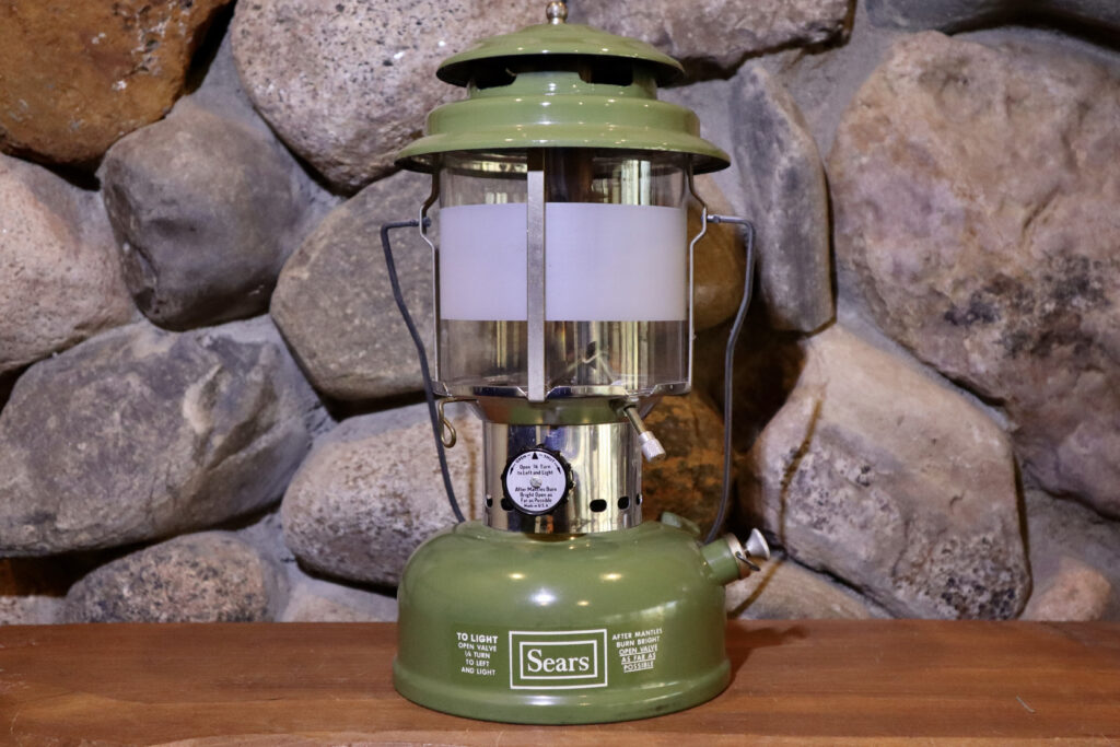 A Sears Lantern made by Coleman