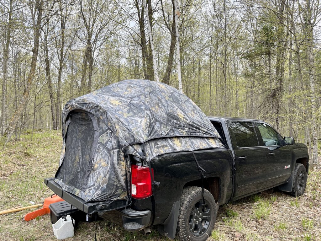 Camo truck outlet tent