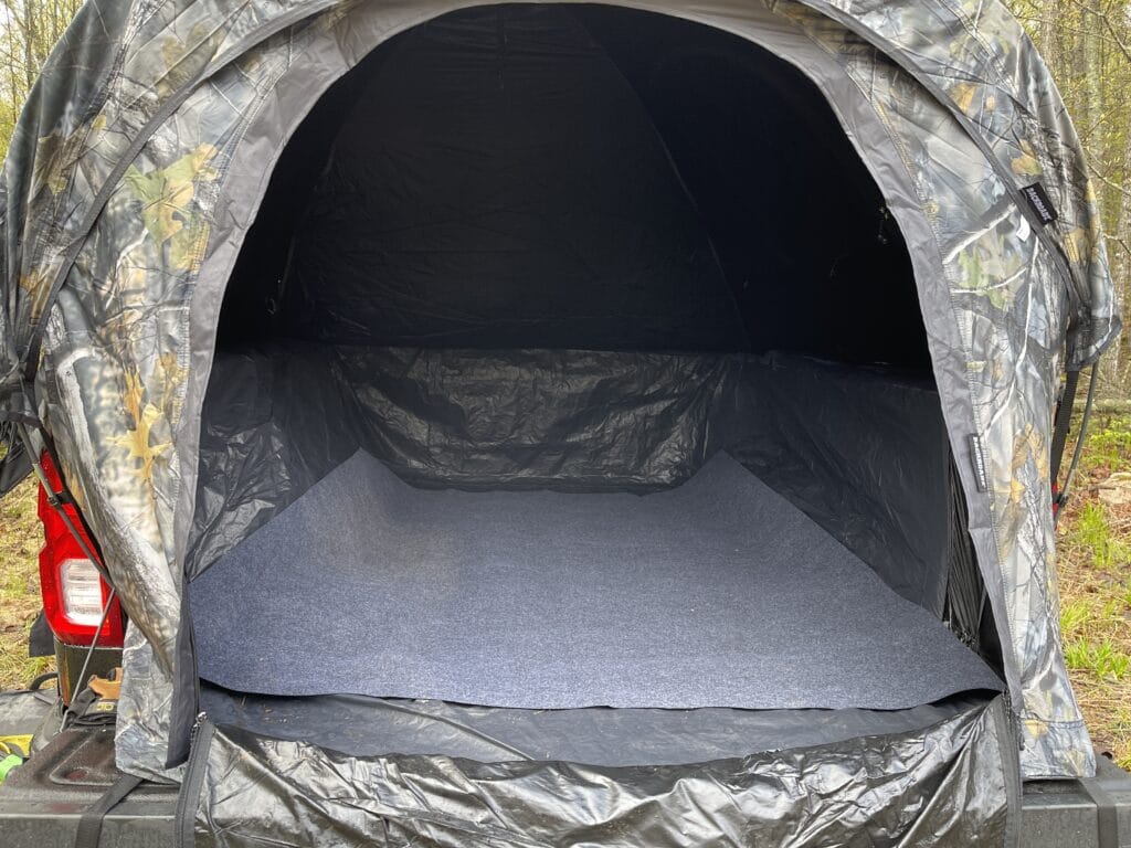 Napier sportz clearance camo truck tent